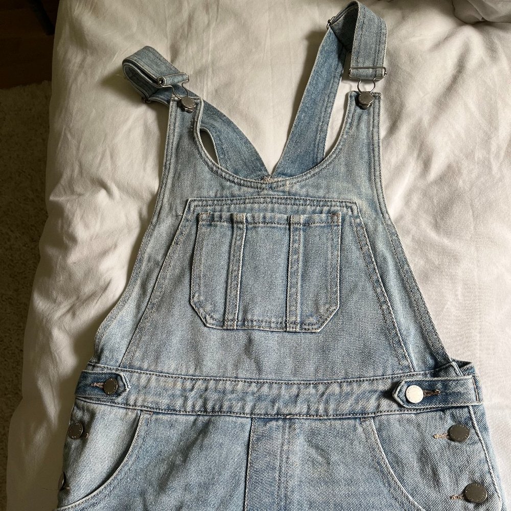 denim romper